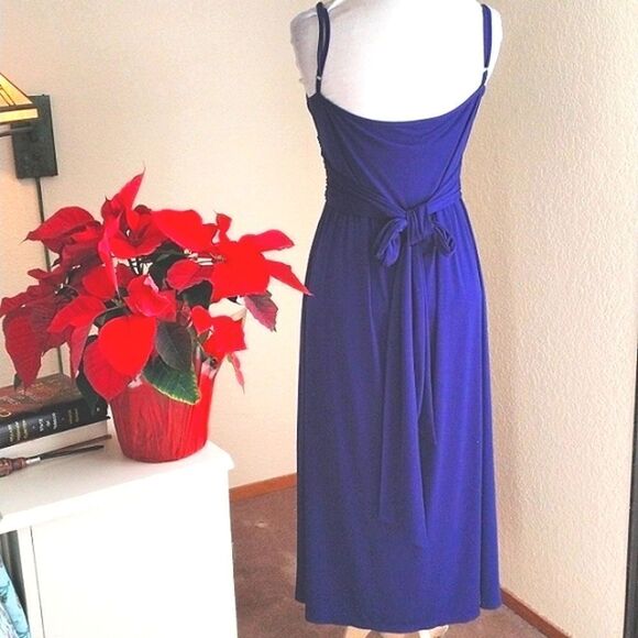Kohls Blue Knit Dressy Dress - Picture 3 of 8